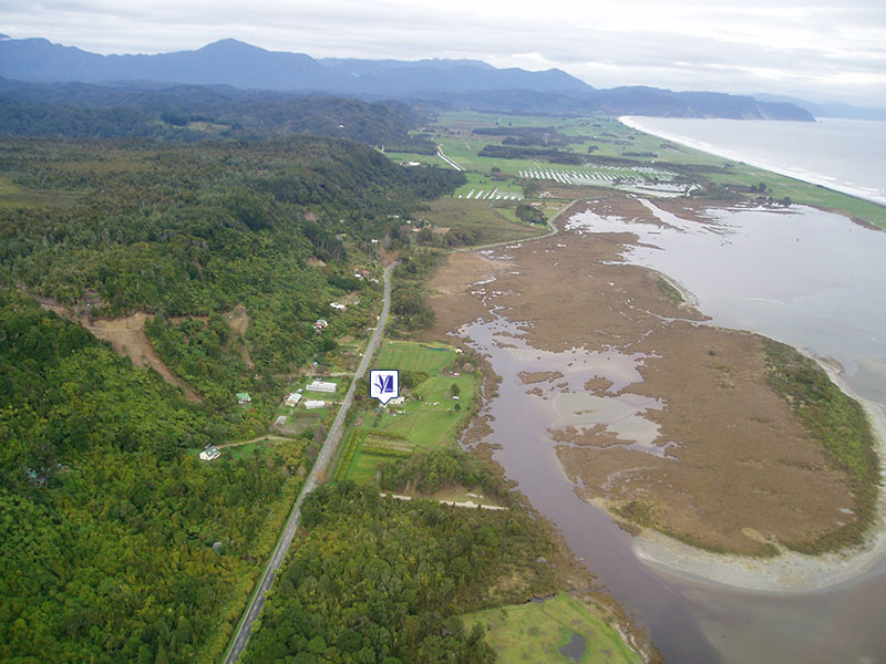 Aerial View of Otumahana Estuary