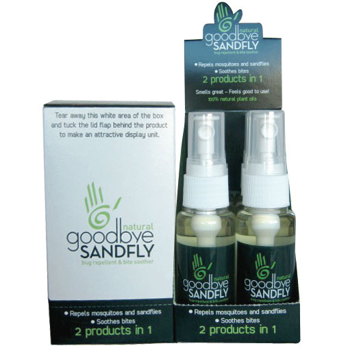 Goodbye Sandfly Repellent 50ml Spray Bottles